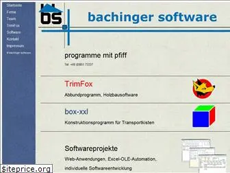 bachinger-software.de