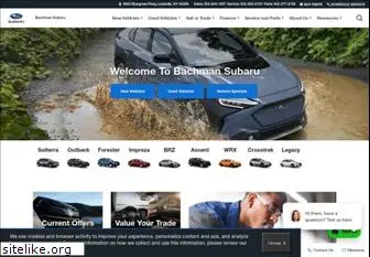 bachmansubaru.net