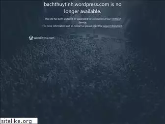 bachthuytinh.wordpress.com