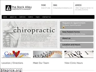 backalleychiropractic.com