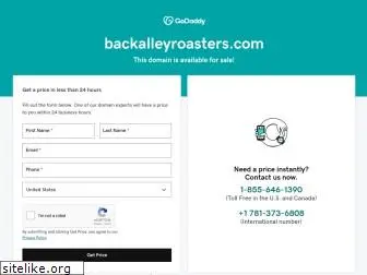 backalleyroasters.com