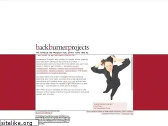 backburnerprojects.com