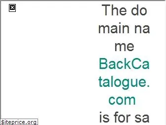 backcatalogue.com