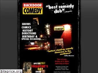 backdoorcomedy.com