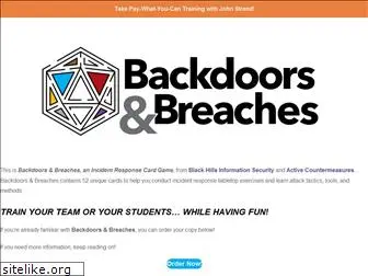 backdoorsandbreaches.com
