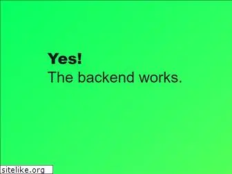 backend.works