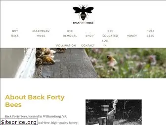 backfortybees.com
