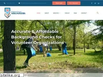 backgroundchecksforvolunteers.com