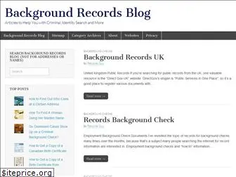 backgroundrecordsblog.com