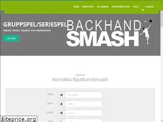 backhandsmash.se