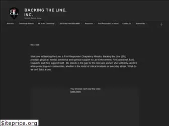 backingtheline.org