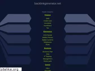 backlinkgenerator.net