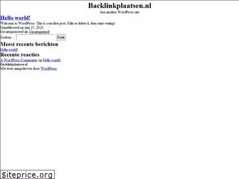 backlinkplaatsen.nl