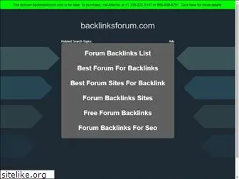 backlinksforum.com
