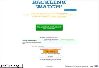 backlinkwatch.com