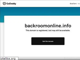 backroomonline.info