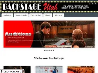 backstageutah.com