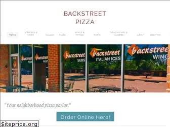 backstreetpizzeria.com