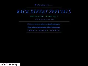 backstreetspecials.com