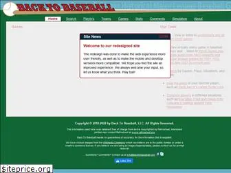 backtobaseball.com
