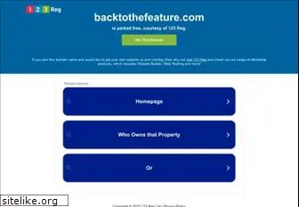 backtothefeature.com
