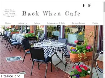 backwhencafe.com