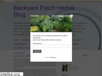 backyardpatch.blogspot.com
