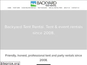 backyardtentrental.com