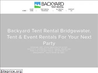 backyardtentrentalbridgewater.com