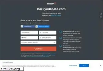 backyourdata.com