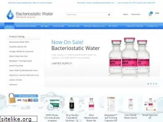 bacteriostaticwater.com