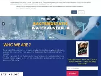 bacteriostaticwateraustralia.com.au