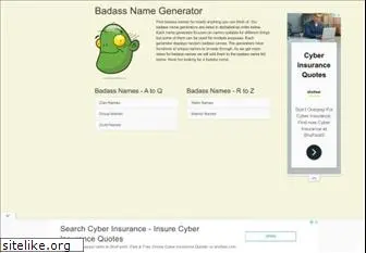 badassnames.xyz