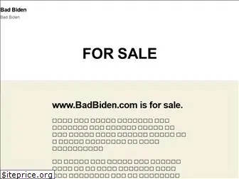 badbiden.com