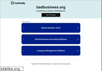 badbusiness.org