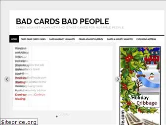 badcardsbadpeople.com