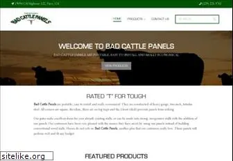 badcattlepanels.com