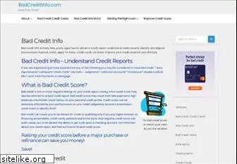 badcreditinfo.com