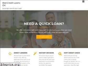 badcreditloansok.org