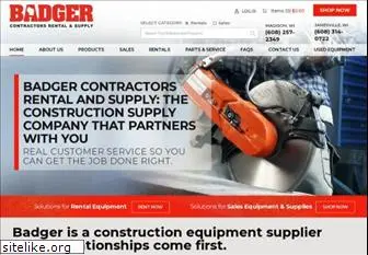 badgercontractorsrental.com