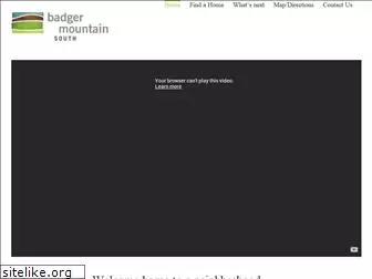 badgermountainsouth.com