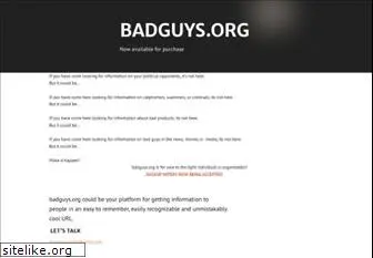 badguys.org