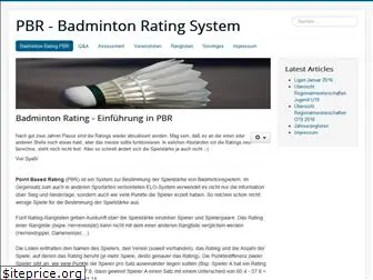 badminton-rating.org