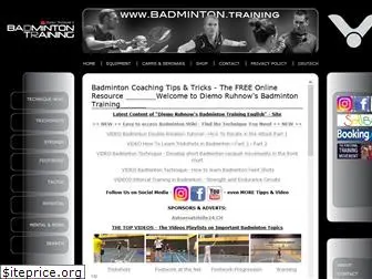 badminton-training.com
