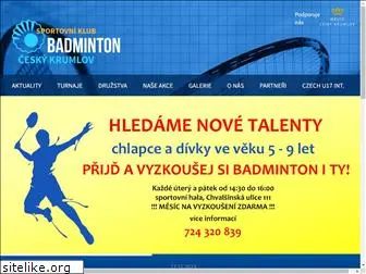 badmintonckrumlov.cz