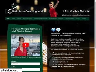 badmintoncoachinglondon.co.uk