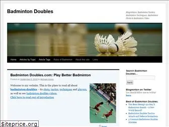 badmintondoubles.com