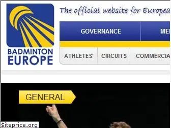 badmintoneurope.com