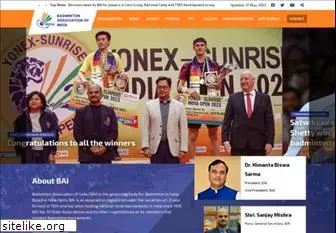 badmintonindia.org