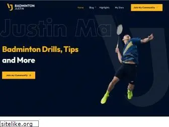 badmintonjustin.com